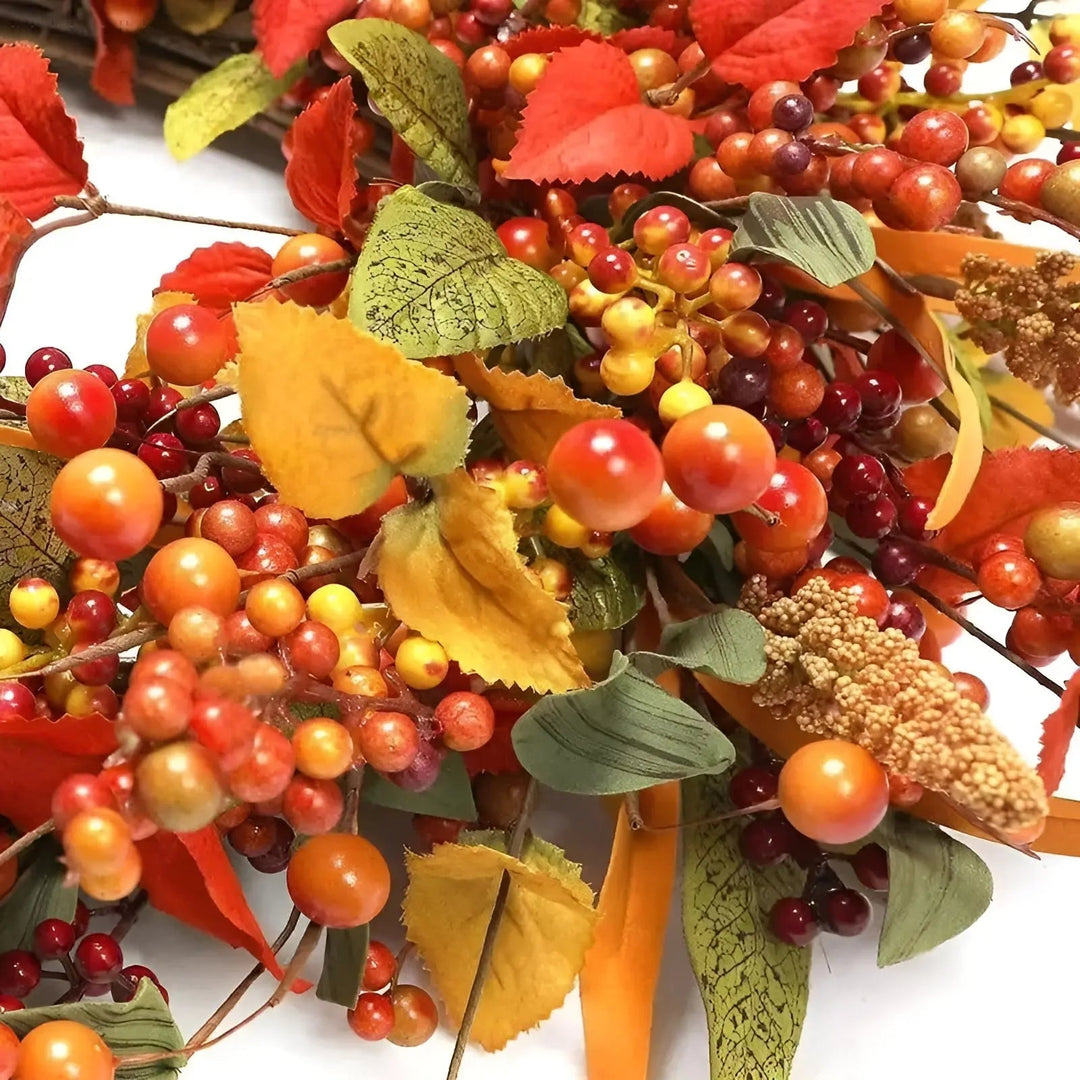 Autumn Rattan Dørkrans - AmberLeaf | Skanto