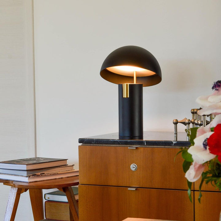 Skanto | Bordlampe - RetroWave - Minimalistisk & Justerbart Design - Chic Moderne Eleganse