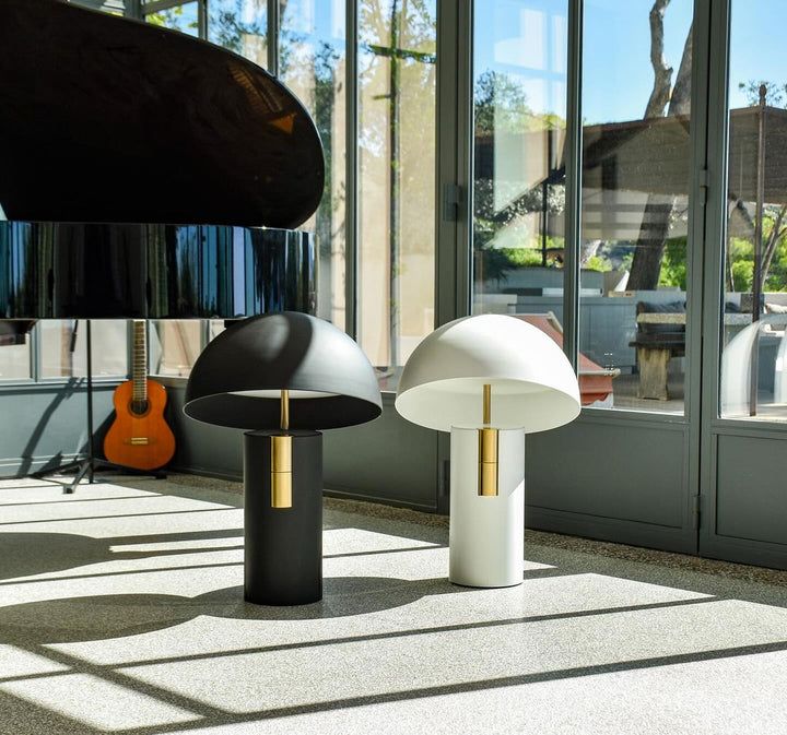 Skanto | Bordlampe - RetroWave - Minimalistisk & Justerbart Design - Chic Moderne Eleganse