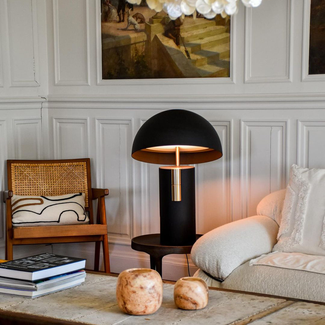 Skanto | Bordlampe - RetroWave - Minimalistisk & Justerbart Design - Chic Moderne Eleganse