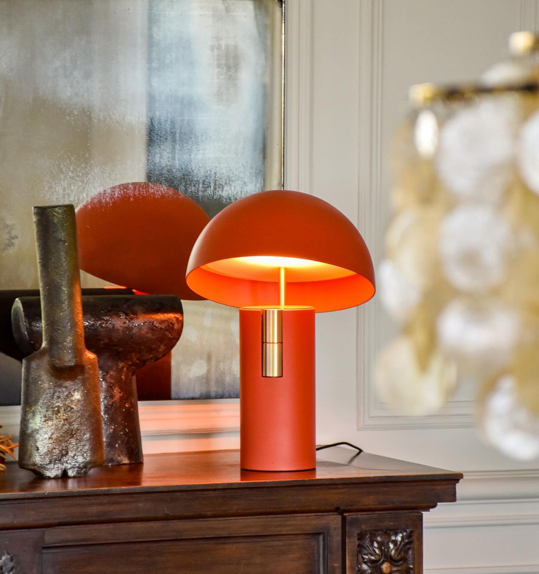 Skanto | Bordlampe - RetroWave - Minimalistisk & Justerbart Design - Chic Moderne Eleganse