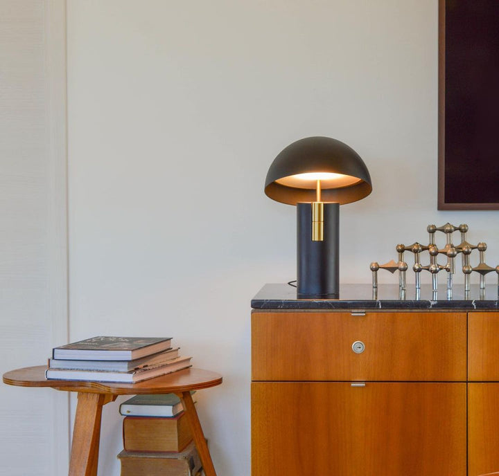 Skanto | Bordlampe - RetroWave - Minimalistisk & Justerbart Design - Chic Moderne Eleganse