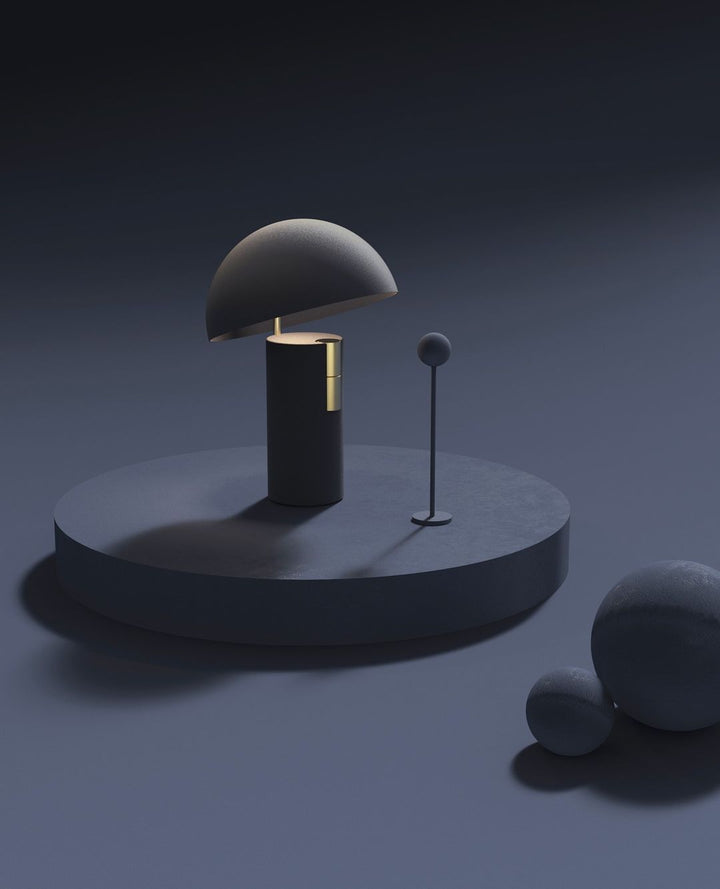 Skanto | Bordlampe - RetroWave - Minimalistisk & Justerbart Design - Chic Moderne Eleganse