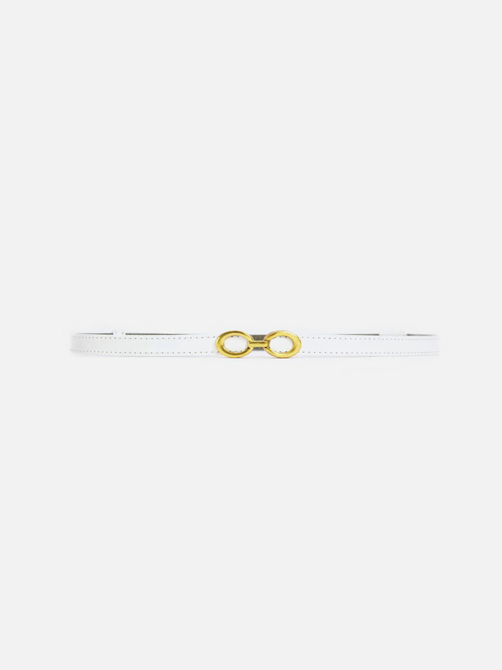 LuxeRing Belte - Elegant Lærbelte for Kvinner Skanto