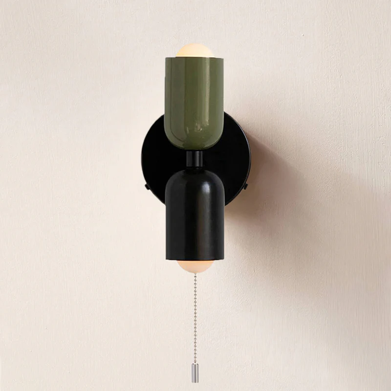 Skanto | Vegglampe Moderne Dobbel Glass Vegglampe