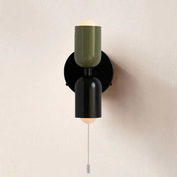 Skanto | Vegglampe Moderne Dobbel Glass Vegglampe