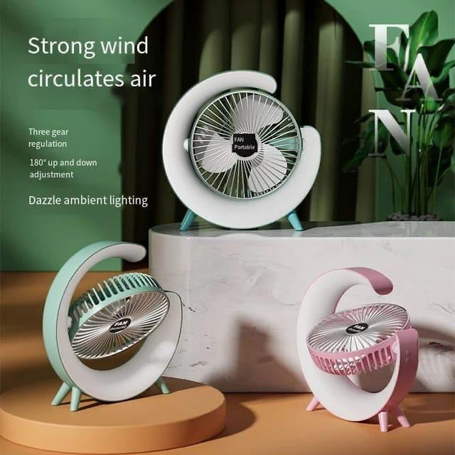 Fan Desktop Rechargeable 2:1 | Skanto