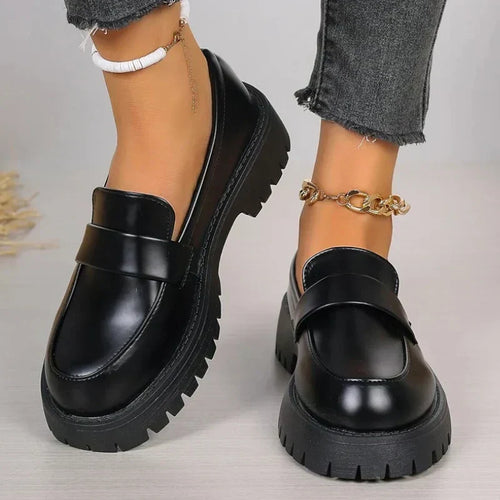 Karnz Dame Chunky Platform Tøfler