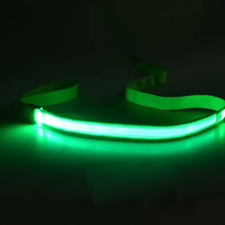 Skanto | LED hundebånd med USB-lading og reflekterende design