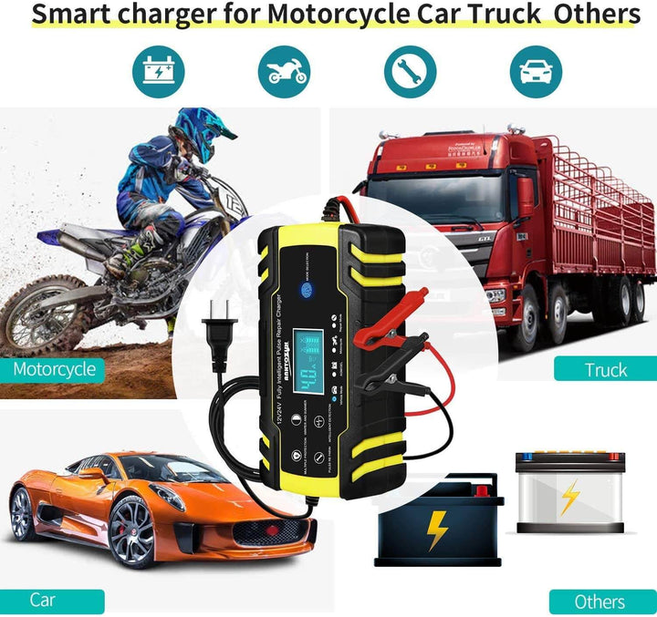 Skanto | Batterilader Automatisk Batterilader