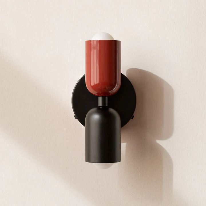 Skanto | Vegglampe Moderne Dobbel Glass Vegglampe