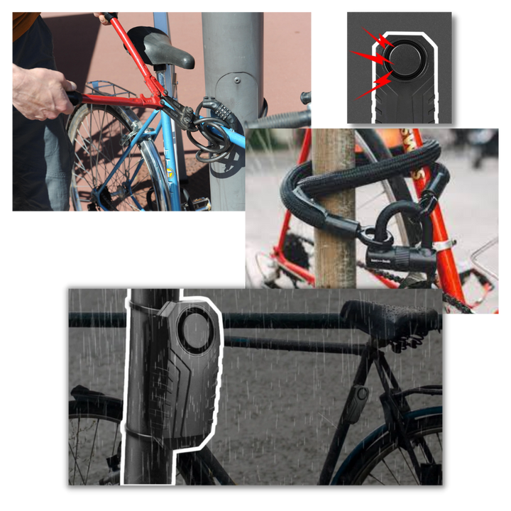 Elektrisk alarmsystem for sykkel