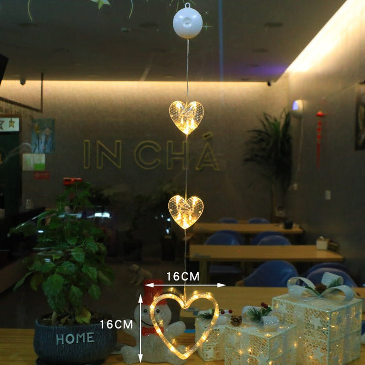 Skanto | LED julelys med sugekopper for glass og speil