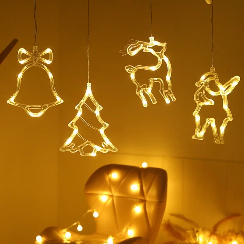 Skanto | LED julelys med sugekopper for glass og speil