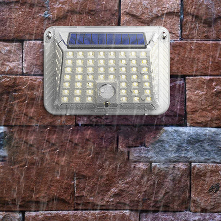 Moderne Enkelhet Solar Vanntett Triangel Silikon ABS PC LED Utendørs Vegglampe For Utendørs Terrasse | Skanto