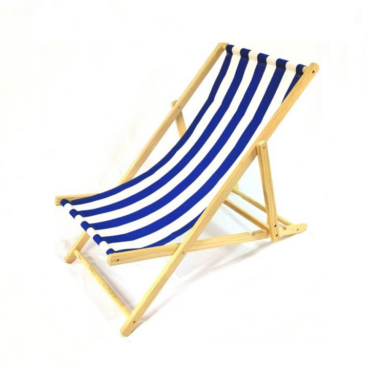 Moderne Minimalistisk Rektangulær Oxford Stoff Solid Furu Utendørs Strandstol Sammenleggbar Recliner Ryggstøtte For Utendørs | Skanto