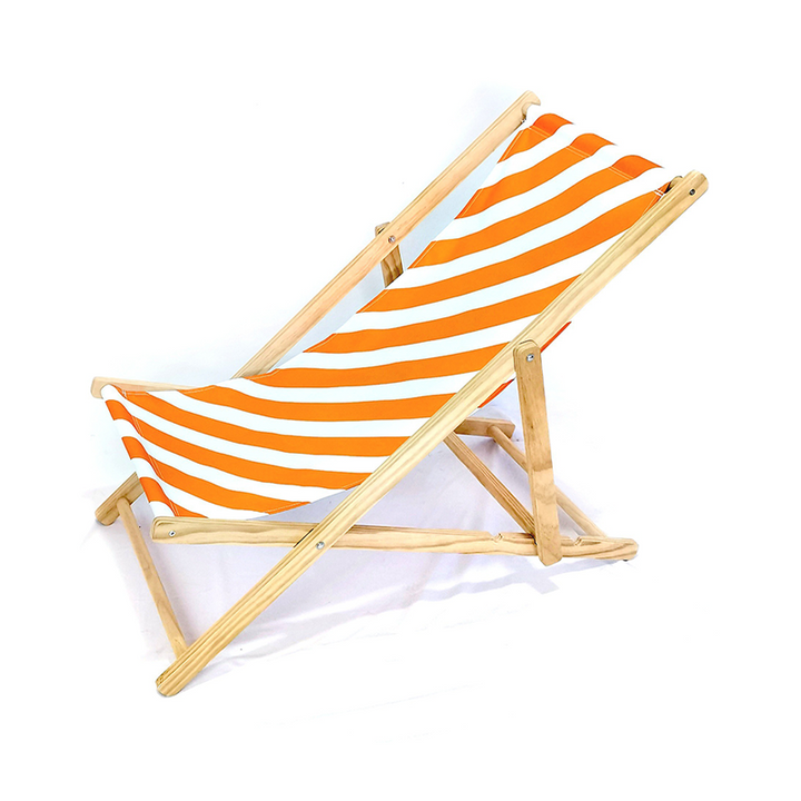 Moderne Minimalistisk Rektangulær Oxford Stoff Solid Furu Utendørs Strandstol Sammenleggbar Recliner Ryggstøtte For Utendørs | Skanto