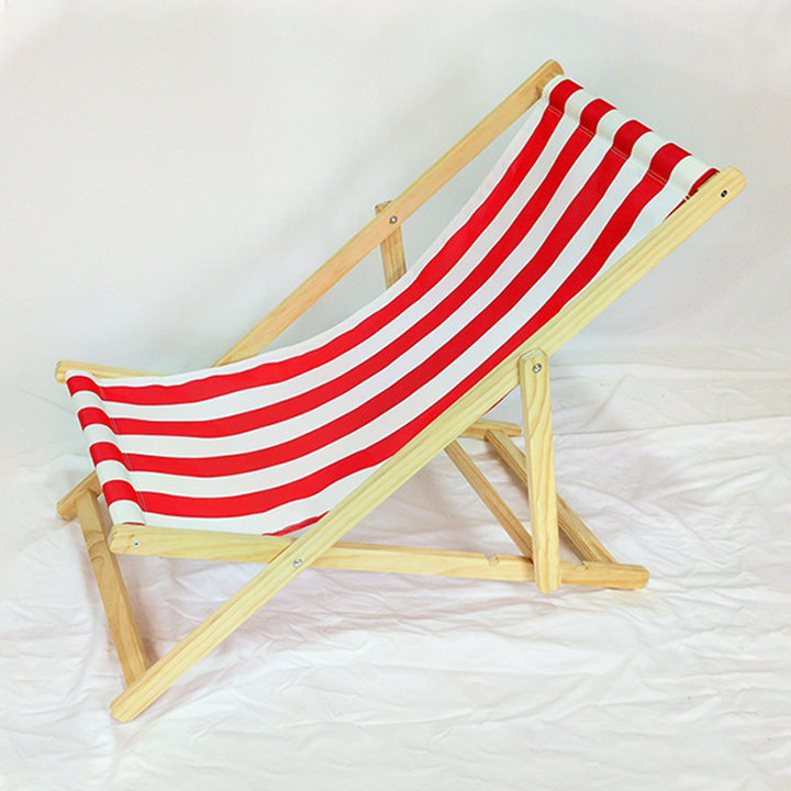 Moderne Minimalistisk Rektangulær Oxford Stoff Solid Furu Utendørs Strandstol Sammenleggbar Recliner Ryggstøtte For Utendørs | Skanto