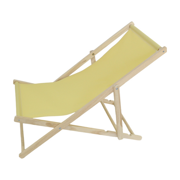 Moderne Minimalistisk Rektangulær Oxford Stoff Solid Furu Utendørs Strandstol Sammenleggbar Recliner Ryggstøtte For Utendørs | Skanto