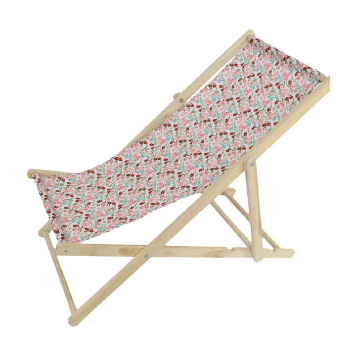 Moderne Minimalistisk Rektangulær Oxford Stoff Solid Furu Utendørs Strandstol Sammenleggbar Recliner Ryggstøtte For Utendørs | Skanto