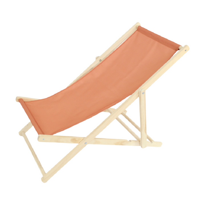 Moderne Minimalistisk Rektangulær Oxford Stoff Solid Furu Utendørs Strandstol Sammenleggbar Recliner Ryggstøtte For Utendørs | Skanto
