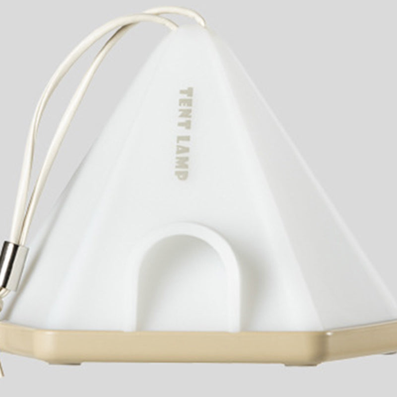 Moderne Kreativ Teltform Trekant ABS PP LED Utendørs Lys For Utendørs Patio | Skanto