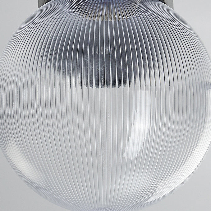 Moderne Enkelhet Vanntett Orb Polykarbonat Akryl 1-Lys Vegglampe For Utendørs Patio | Skanto