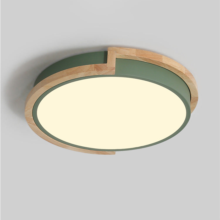 Skanto | LumenCraft Nordic LED Taklampe | Treramme | Akrylskjerm | Stemningslys | For Soverom og Stue