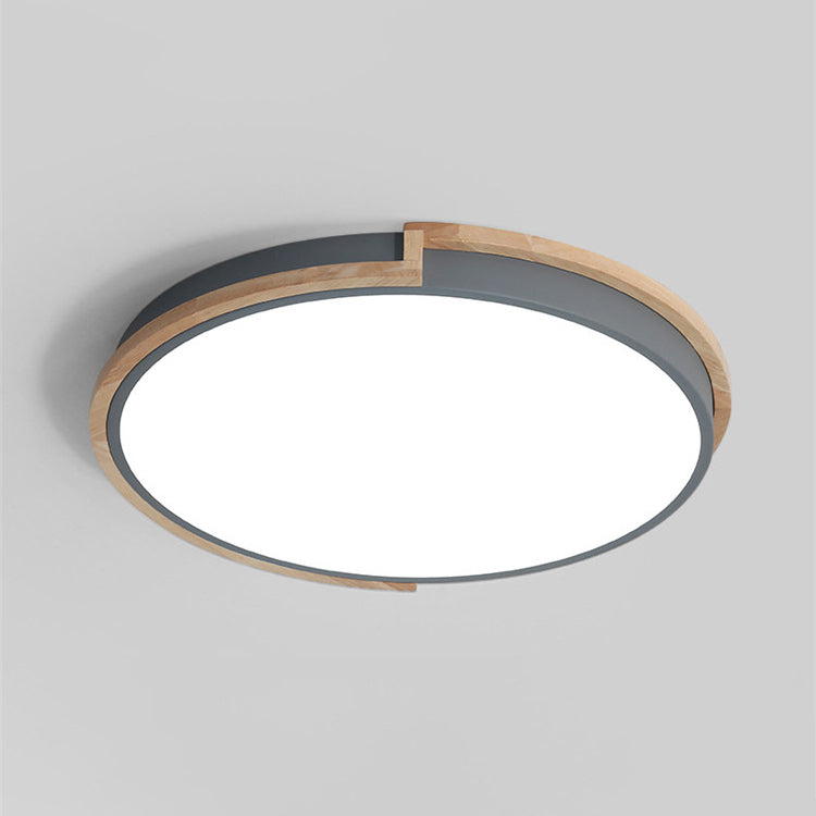 Skanto | LumenCraft Nordic LED Taklampe | Treramme | Akrylskjerm | Stemningslys | For Soverom og Stue