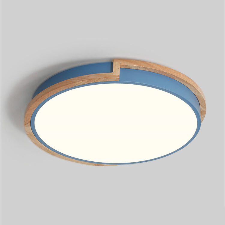 Skanto | LumenCraft Nordic LED Taklampe | Treramme | Akrylskjerm | Stemningslys | For Soverom og Stue