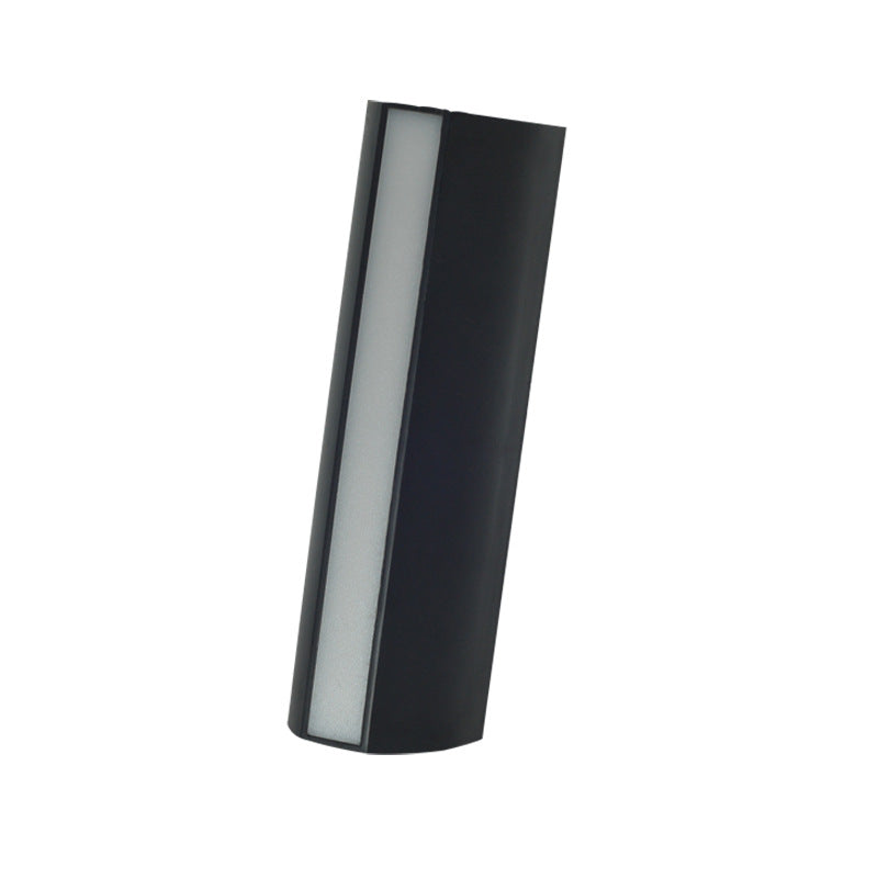 Moderne Minimalistisk Kolonne Plast LED Vegglampe For Hage | Skanto