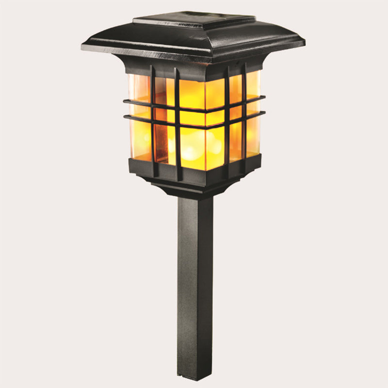 Moderne Minimalistisk Kolonne Plast LED Solar Stående Gulvlampe For Hage | Skanto