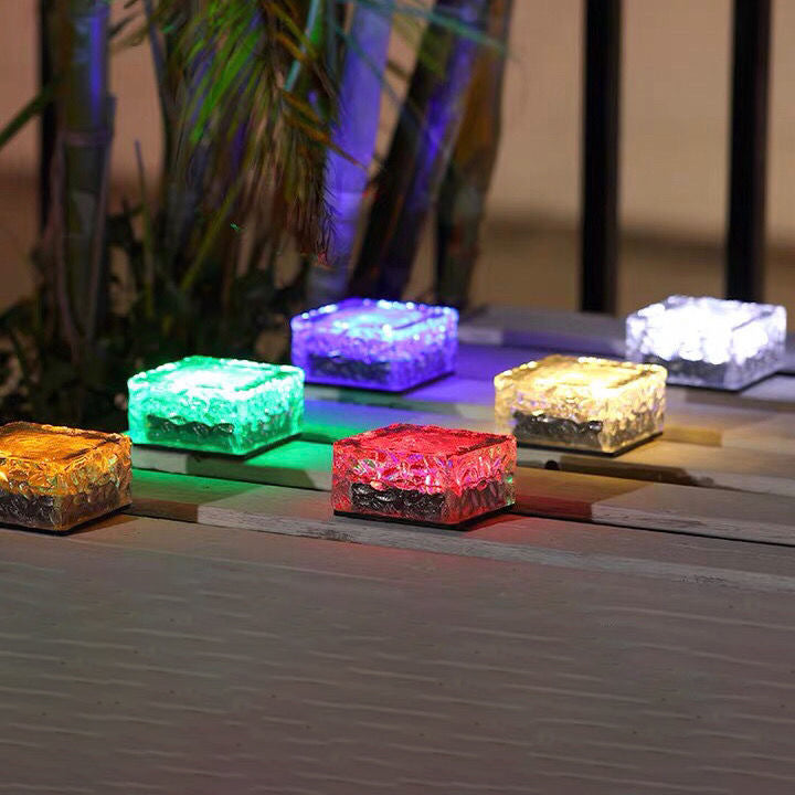 Moderne Minimalistisk Solvannbestandig ABS Klart Glass Isbit Steinhengende Lys For Hage | Skanto