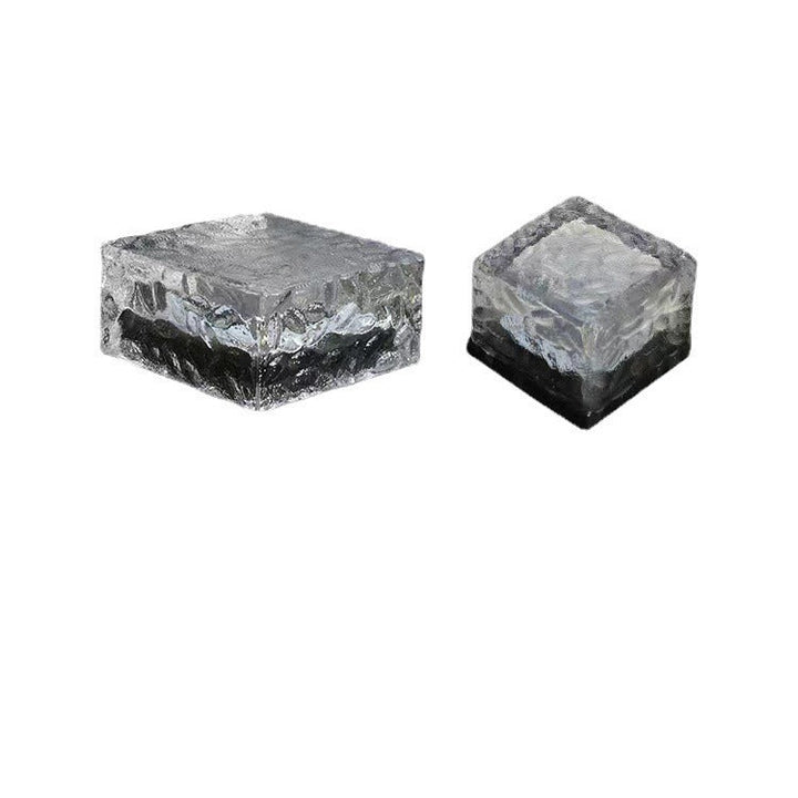 Moderne Minimalistisk Solvannbestandig ABS Klart Glass Isbit Steinhengende Lys For Hage | Skanto