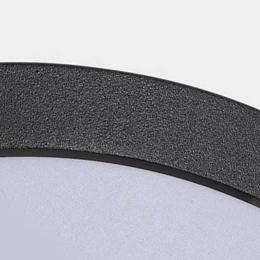 Vanntett rund LED-taklampe laget av aluminium og akryl for utendørs bruk, for innfelt montering i hagen.