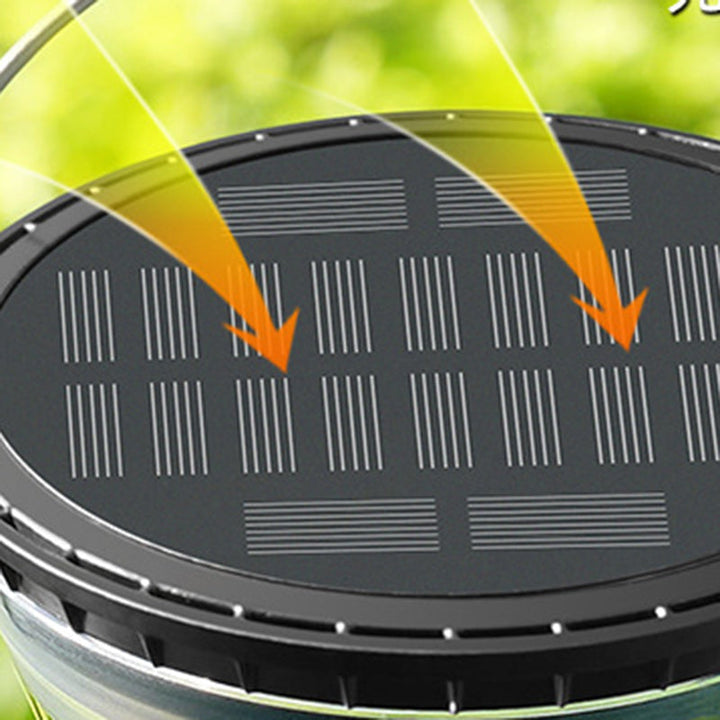 Moderne Minimalistiske Solvannavvisende Kjegle Filigran PC ABS LED Pendellampe For Hage | Skanto