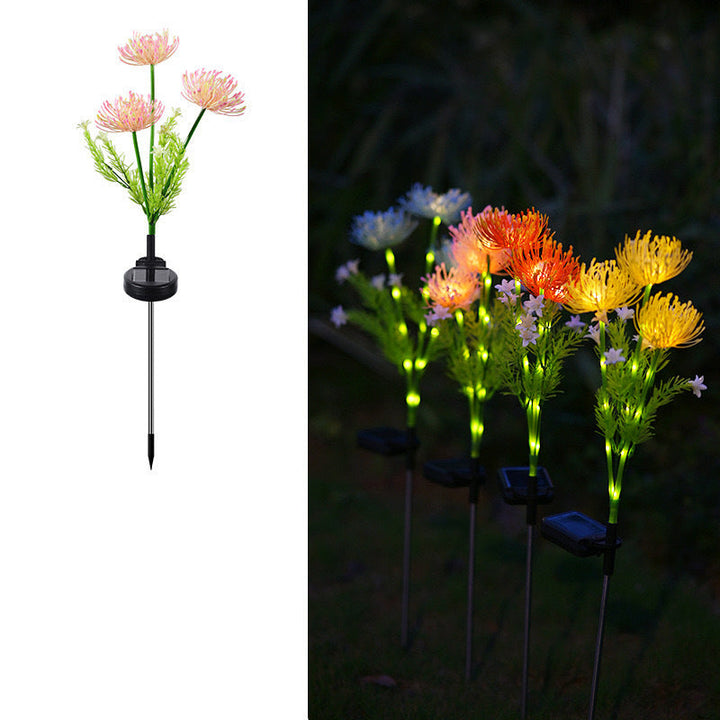 Moderne minimalistiske solvanntette simulasjonsblad ABS rustfritt stål LED bakkeplugg landskapslampe for hage | Skanto
