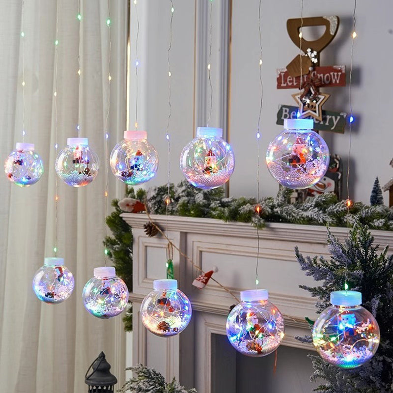 Skanto | Moderne Kreativ Juletre Snømann LED Dekorasjons Lyskjeder For Stue
