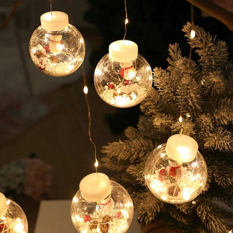 Skanto | Moderne Kreativ Juletre Snømann LED Dekorasjons Lyskjeder For Stue