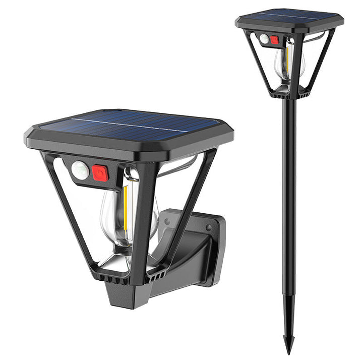 Samtidig industriell menneskekroppssensor LED solcelle vanntett pleninnsettingslys for utendørs patio | Skanto