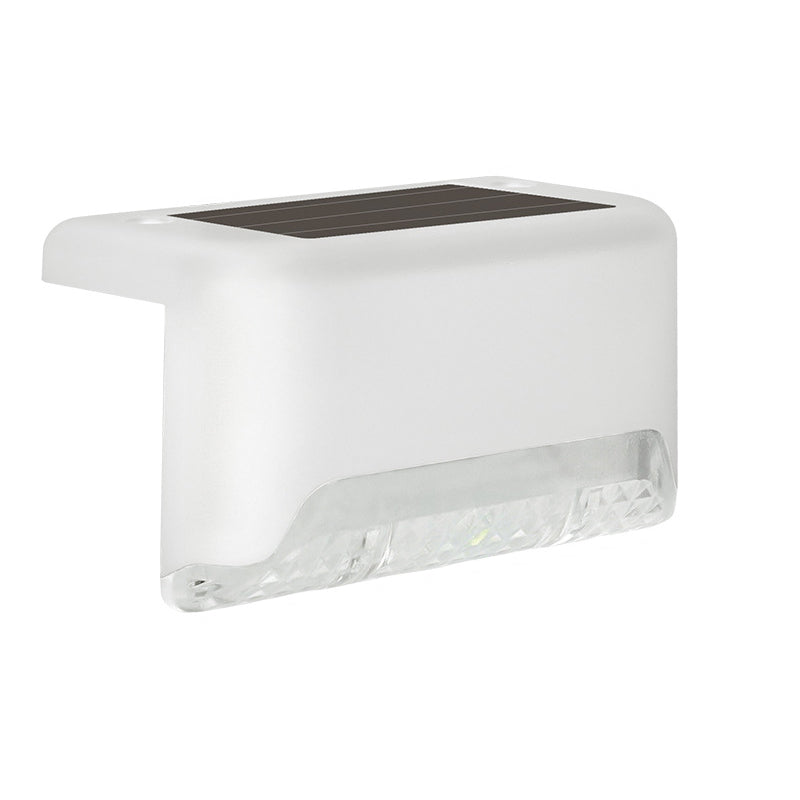 Moderne Industriell PP Firkantet Vanntett LED Solutend Step Light For Hage | Skanto
