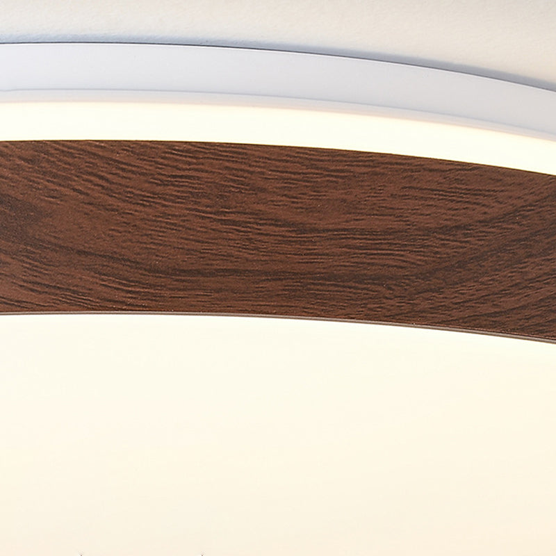 Skanto | Enkelhet Jern Akryl Rund LED Taklampe for Soverom