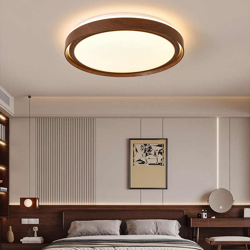 Skanto | Enkelhet Jern Akryl Rund LED Taklampe for Soverom