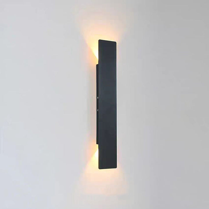 Skanto | Moderne Minimalistisk Lang Stripe Aluminium Akryl LED Vanntett Vegglampe For Utendørs Patio
