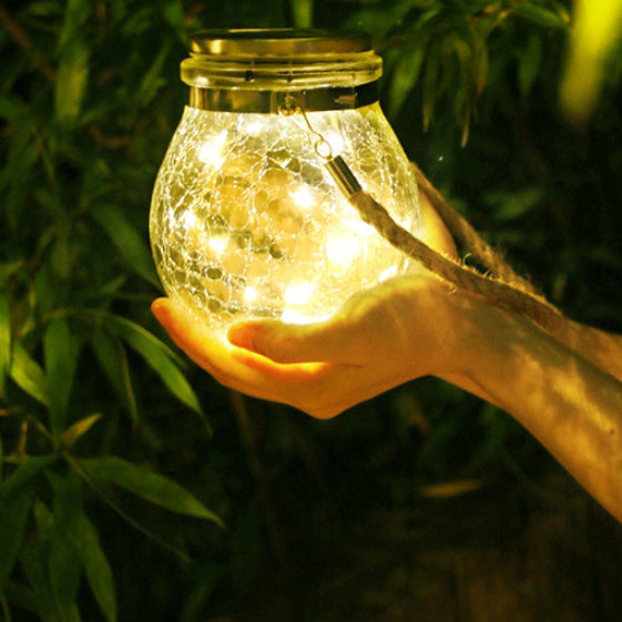 Moderne minimalistiske solvanntette runde flasker rund sprukket glass ABS rustfritt stål LED utendørs lys for hage | Skanto