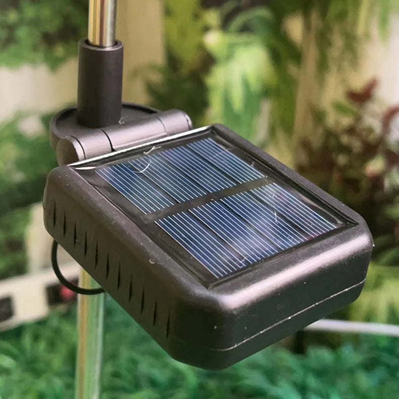 Samtidig Kreativ Sol Vanntett Hortensia Rund PVC Rustfritt Stål LED Utendørslys For Hage | Skanto