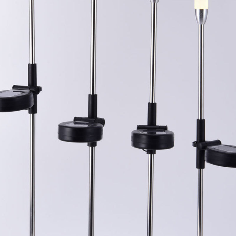 Moderne Art Deco Vanntett Solar Sylinder Akryl Aluminium Rustfritt Stål ABS LED Utendørs Lys Landskapsbelysning For Hage | Skanto