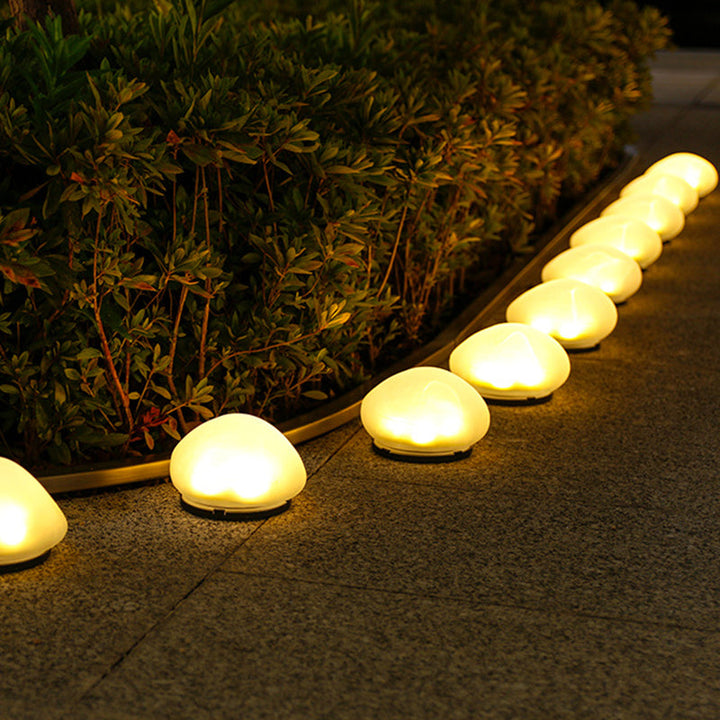 Moderne minimalistiske vanntette solpebble PP LED utendørslys landskapsbelysning for hagen | Skanto