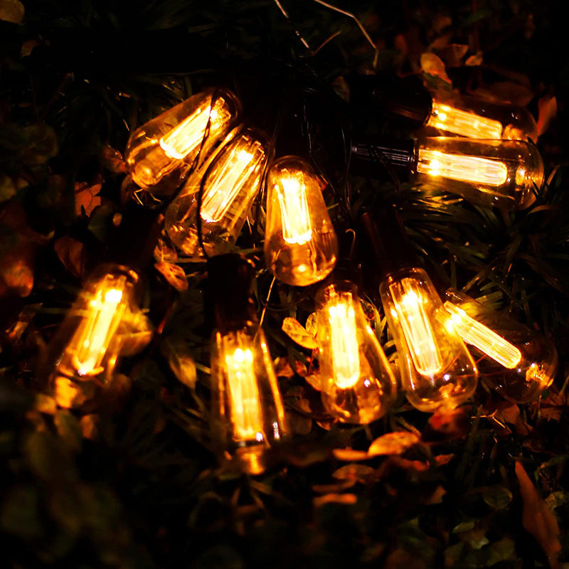 Moderne Minimalistisk Rund Lang Linie Glass Jern LED Lyskjede For Hage | Skanto