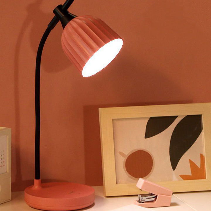 Skanto | Moderne Minimalistisk Rund Brettet ABS LED Bordlampe For Stuen